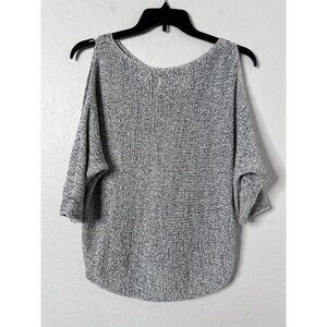 Lou & Grey Sweater Womens  Gray/Blue Lightweight Pullover Casual Knit Top Sz XS